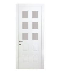 BY-4028V  Porte intérieure laqué Vitrée